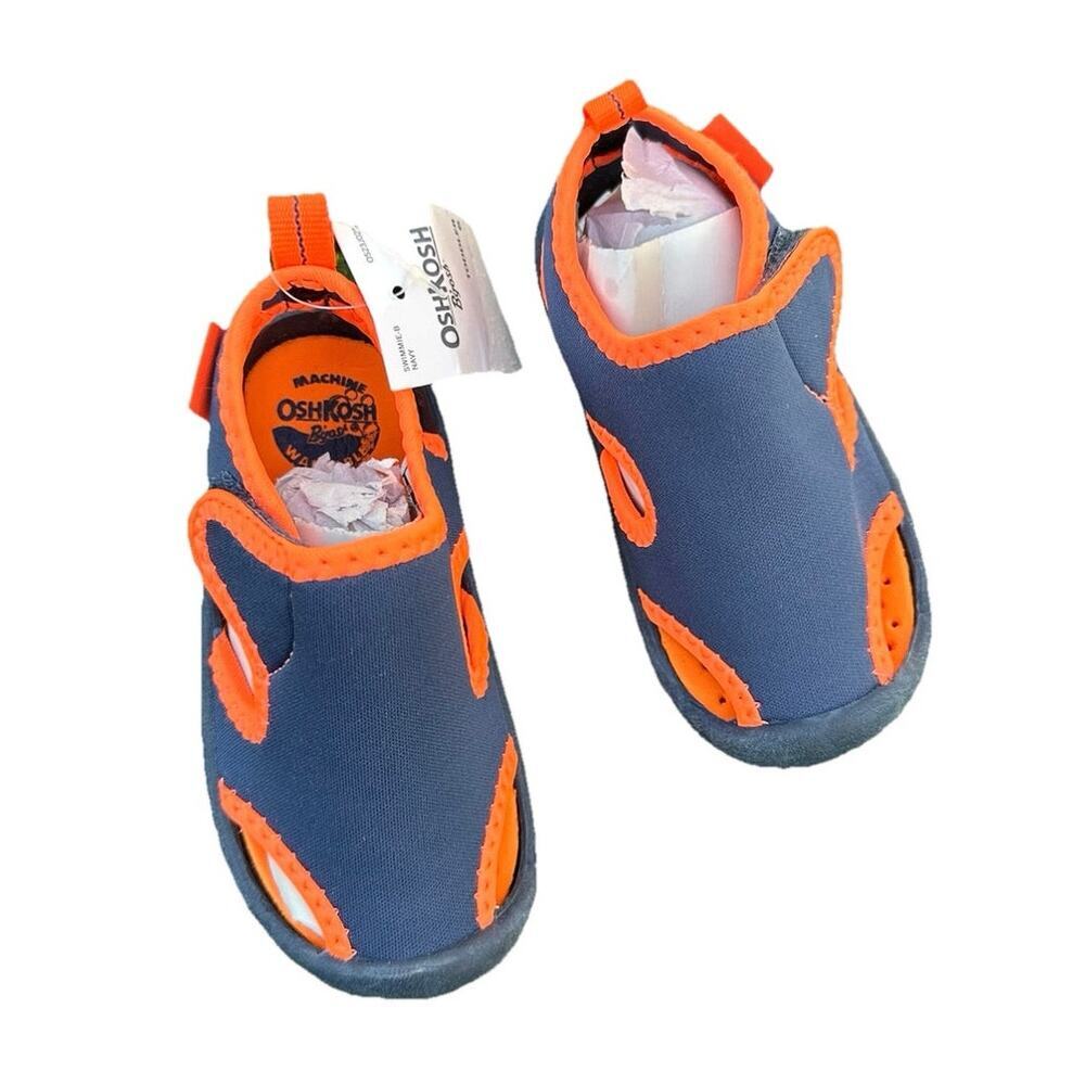 OSHKOSH B'GOSH Unisex-Child Swimmie‎ SandalsToddler Size 6 Blue